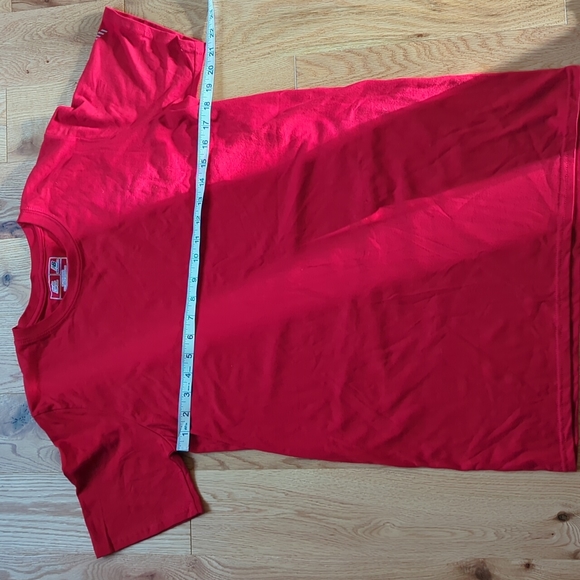 New Balance. Men's Performance T-Shirt. Red. Medium. - Picture 6 of 8